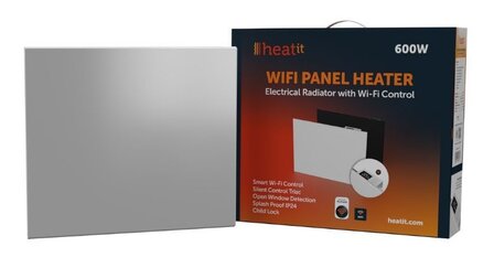 Heatit WiFi Panel Heater 600W