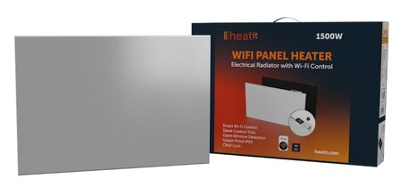 Heatit WiFi Panel Heater 1500W