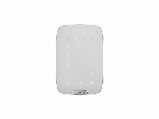 Ajax KeyPad Plus met rfid-lezer wit