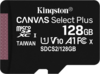 Kingston MicroSDXC Canvas Select Plus 128 GB 100MB/s CL10