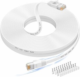 UTP CAT6 Netwerkkabel Wit 2x RJ45 Male