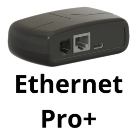 Ethernet P1 Pro+ slimme meter dongle met ethernetpoort en P1-aansluiting