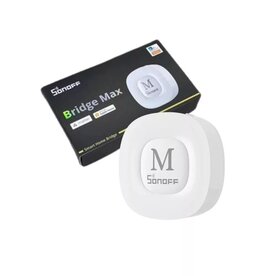 Sonoff Bridge Max &ndash; Wi‑Fi + Ethernet eWeLink cloud hub, Zigbee gateway, Matter bridge (Bridge-M)