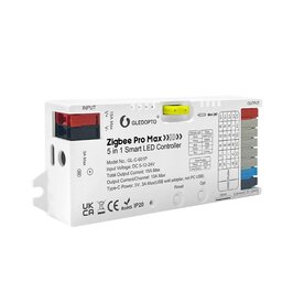 Gledopto Zigbee Pro Max &ndash; 5-in-1 LED controller, 15A, Zigbee, RF 2.4GHz (GL-C-601P)