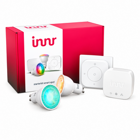 Innr GU10 Colour Starter Kit starterset voor slimme GU10-verlichting met bridge en wandzender