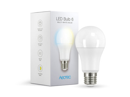 Aeotec LED Bulb 6 Multi-White (E27) Z-Wave