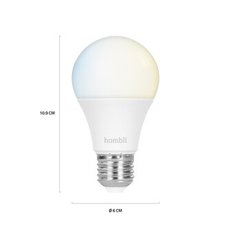 Hombli Slimme lamp (E27 9W wifi)