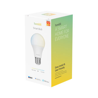 Hombli Slimme lamp (E27 9W wifi)