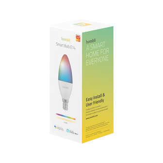 Hombli Slimme RGBW-lamp (E14 4.5W wifi)