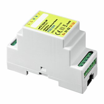 Adapter S224 NP voor DIN TH35-rail tbv Fibaro Double Smart Module FGS224