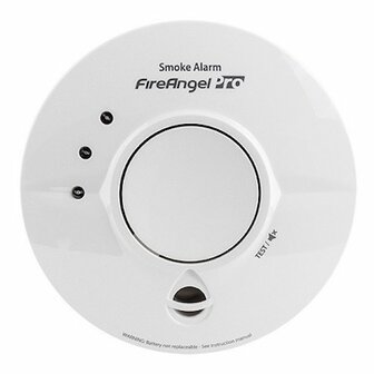 FireAngel Z-Wave Plus Netgevoede Rookmelder met Sirene 