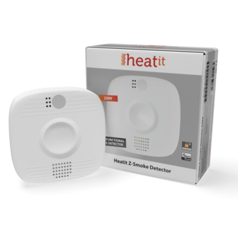 Heatit Z-Smoke Rookmelder batterij met Pir Z-Wave