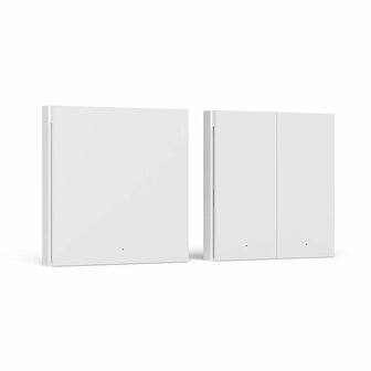 Aqara Smart Wall Switch H1 (no neutral, dubbele schakelaar) Zigbee