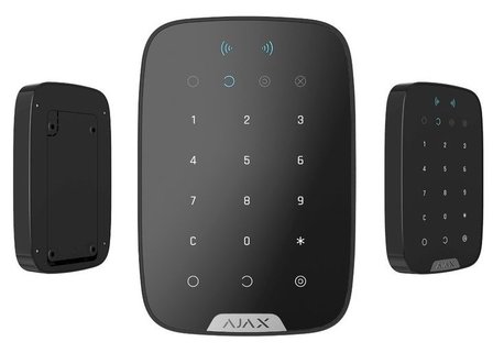 Ajax KeyPad Plus met rfid-lezer Zwart