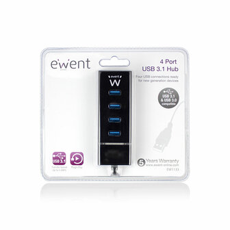 ACT 4 Poorts USB 3.0 Hub