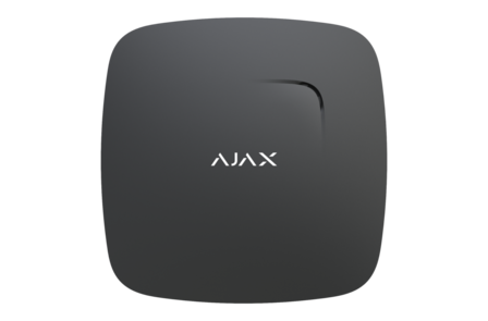 Ajax FireProtect Plus draadloze rookmelder zwart
