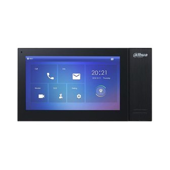 Dahua Video Intercom 7&quot; binnenpost zwart