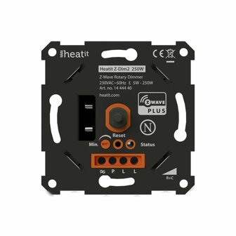 Heatit Z-Dim-2 draaidimmer