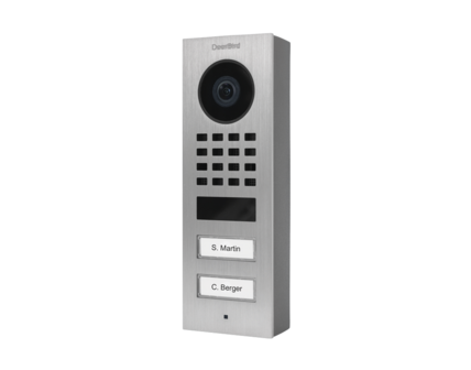 DoorBird D1102V IP Video Doorstation Opbouw 2 call buttons