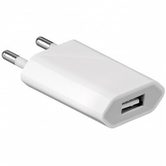 Smartphone oplader - Oplaadkabel en USB Adapter