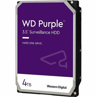 Western Digital Purple 4TB SATA III interne harde schijf