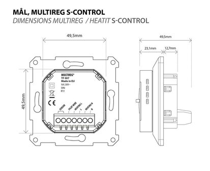 Multireg S-Control thermostaat