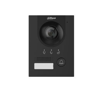 Dahua VTO2202F-P-S2 Video Intercom Buitenpost PoE / 2-draads Zwart