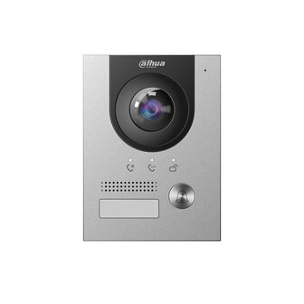 Dahua VTO2202F-P-S2 Video Intercom Buitenpost PoE / 2-draads Zwart