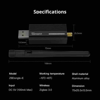 Sonoff Zigbee USB Dongle Plus