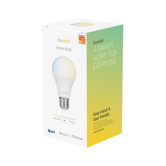 Hombli Slimme lamp (E27 9W wifi) 2-pack