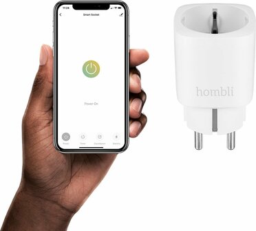 Hombli Slimme Stekker wifi met stroommeting 3-pack