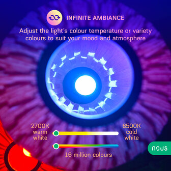 Nous E27 Smart Bulb RGBW Zigbee