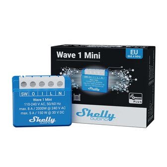 Shelly Qubino Wave 1 Mini Z-Wave Plus