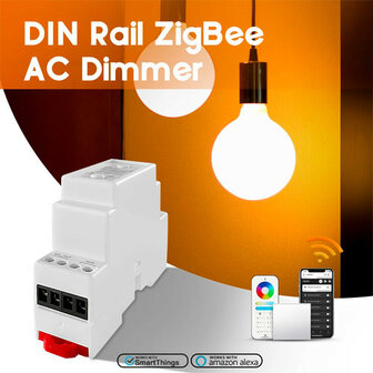 Gledopto Din Rail Zigbee AC Dimmer