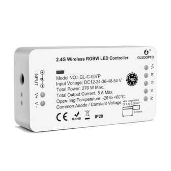 Gledopto Zigbee Pro RGBW LED controller 