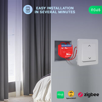 Nous Rolluik Module Zigbee