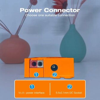 Gledopto WLED LED strip controller, met microfoon en doe-het-zelfmodus