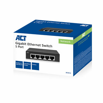 5 Poorts Gigabit Netwerk Switch