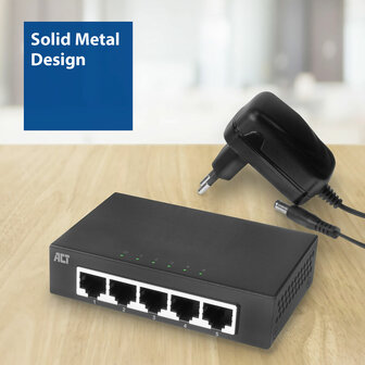 5 Poorts Gigabit Netwerk Switch