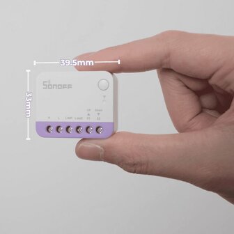 Sonoff Rolluik/Gordijn Module Matter