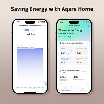 Aqara Vloerverwamingsthermostaat W500