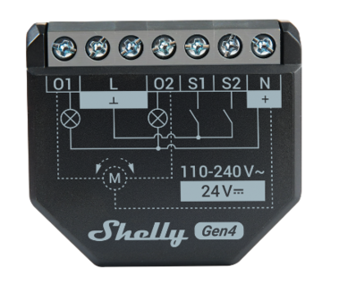 Shelly 2PM Gen 4