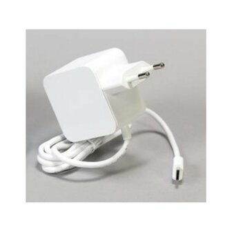 Offici&euml;le Raspberry Pi 5 voeding 27W usb-c Wit