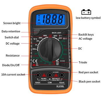 Multimeter digitaal