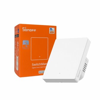 Sonoff SwitchMan M5 enkelvoudige Zigbee wandschakelaar 80mm