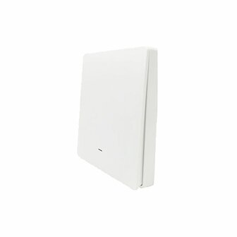 SmartWise draadloze wandschakelaar 1-knops