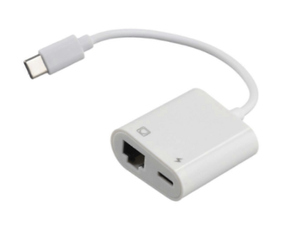 USB-C naar ethernet-adapter voor Chromecast