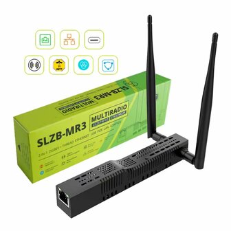 SLZB-MR3 Zigbee+Thread usb wifi+ethernet/PoE adapter CC2652P