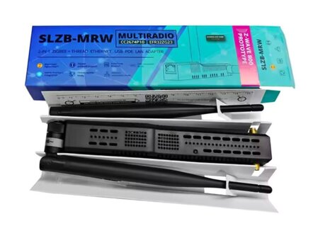 SLZB-MRW10 Multiradio PoE Adapter, Zigbee, Thread, Z-Wave