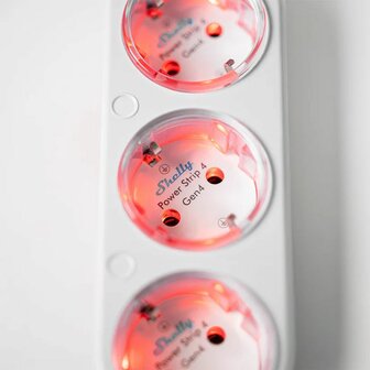 Shelly Power Strip 4 Gen4 - Wi-Fi, Matter, Zigbee